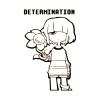 Undertale Determination Frisk Tapestry Official Undertale Merch