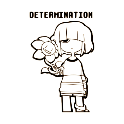 Undertale Determination Frisk Tapestry Official Undertale Merch