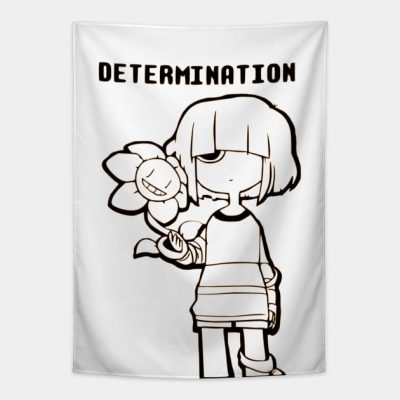 Undertale Determination Frisk Tapestry Official Undertale Merch