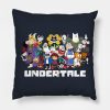 Undertale Family Throw Pillow Official Undertale Merch