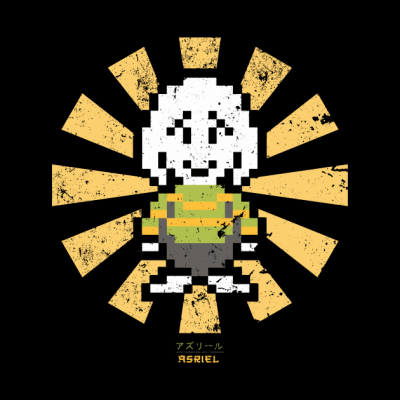 Asriel Retro Japanese Undertale Tapestry Official Undertale Merch
