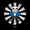 Sans Retro Japanese Undertale Tapestry Official Undertale Merch