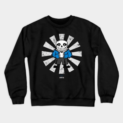 Sans Retro Japanese Undertale Crewneck Sweatshirt Official Undertale Merch