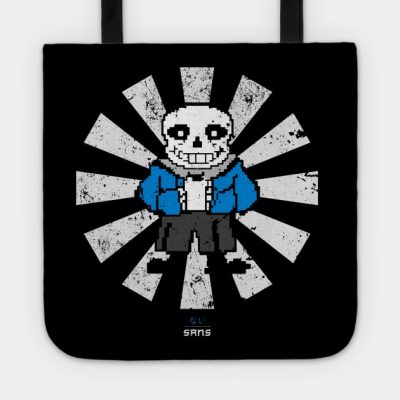 Sans Retro Japanese Undertale Tote Official Undertale Merch
