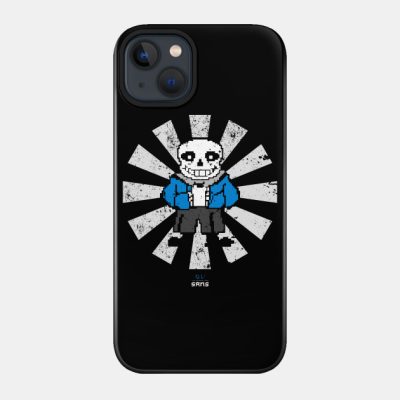 Sans Retro Japanese Undertale Phone Case Official Undertale Merch