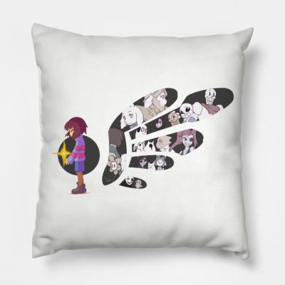 Undertale Throw Pillow Official Undertale Merch