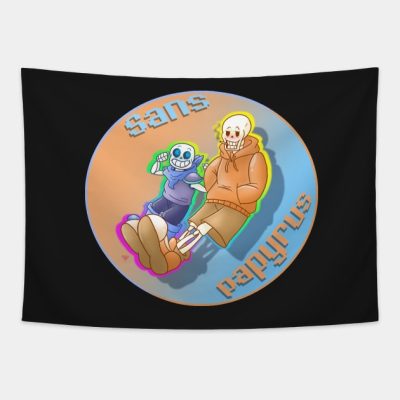 Sans And Papyrus Underswap Tapestry Official Undertale Merch