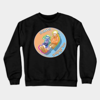 Sans And Papyrus Underswap Crewneck Sweatshirt Official Undertale Merch