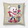 Undertale Papyrus Throw Pillow Official Undertale Merch