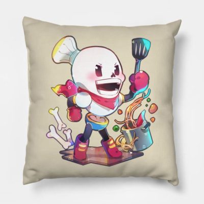 Undertale Papyrus Throw Pillow Official Undertale Merch