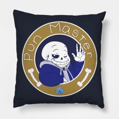 Pun Master Throw Pillow Official Undertale Merch