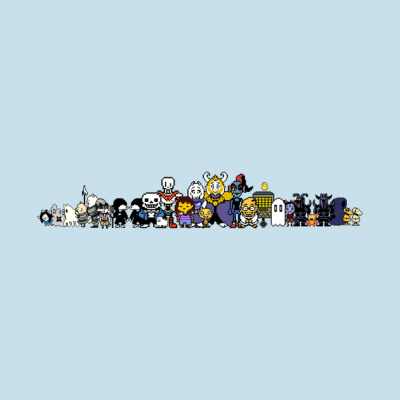 Undertale Characters Tapestry Official Undertale Merch