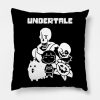 Undertale Throw Pillow Official Undertale Merch