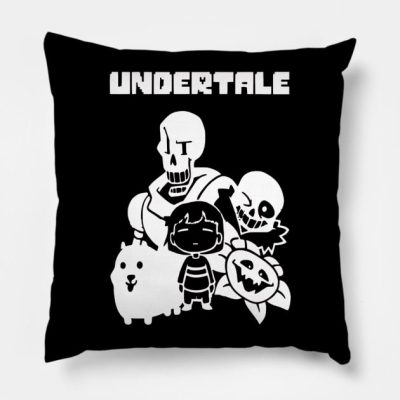 Undertale Throw Pillow Official Undertale Merch