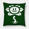 Undertale Flowey Throw Pillow Official Undertale Merch