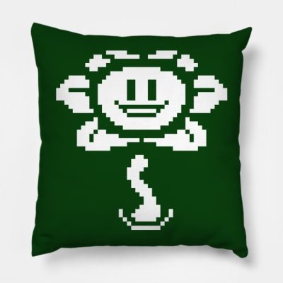 Undertale Flowey Throw Pillow Official Undertale Merch
