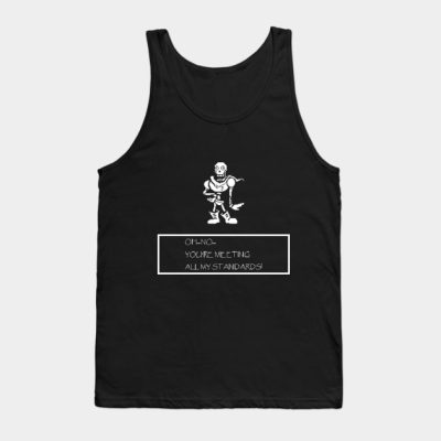 Undertale Papyrus Tank Top Official Undertale Merch