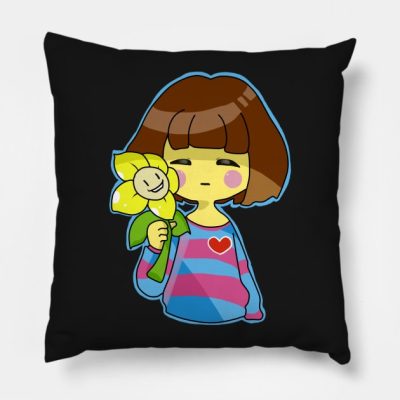 Frisk Undertale Throw Pillow Official Undertale Merch