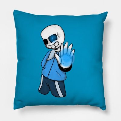 Undertale Sans Genocide Throw Pillow Official Undertale Merch