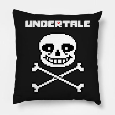 Undertale Jolly Roger Throw Pillow Official Undertale Merch