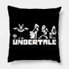 Undertale Throw Pillow Official Undertale Merch