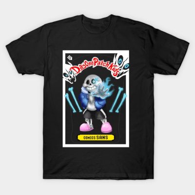 Day One Patch Kids 025 Comics Sans T-Shirt Official Undertale Merch