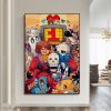 Anime Retro Designs Game Undertale Prints Posters Kraft Paper Vintage Poster Wall Art Painting Study Stickers 9 - Undertale Merchandise