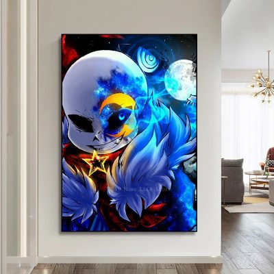 Cartoon Game Undertale Good Quality Prints And Posters Decoracion Painting Wall Art White Kraft Paper Decor 6 - Undertale Merchandise