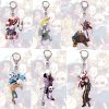 Undertale Sans Asriel Horror Fell Keychain Cosplay Accessories Game Key Chain Pendant Cartoon Badge Men s - Undertale Merchandise