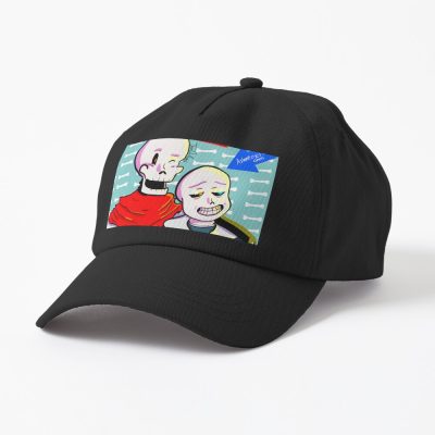 Sans And Papyrus Family Photo Cap Official Undertale Merch