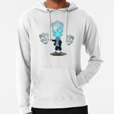 Undertale - Sans And Gasterblaster Hoodie Official Undertale Merch