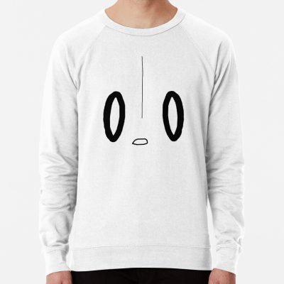 Undertale Napstablook Face Sweatshirt Official Undertale Merch