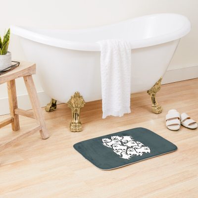 Undertale Annoying Dog Collage Bath Mat Official Undertale Merch