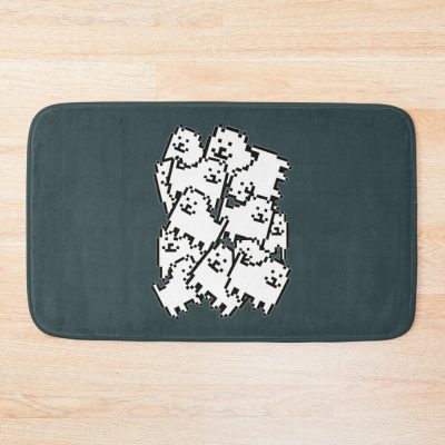 Undertale Annoying Dog Collage Bath Mat Official Undertale Merch