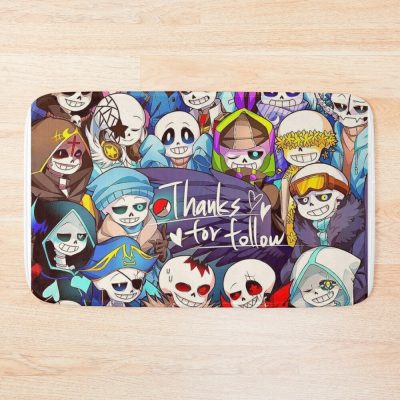 Undertale Sans Papyrus 1 Bath Mat Official Undertale Merch
