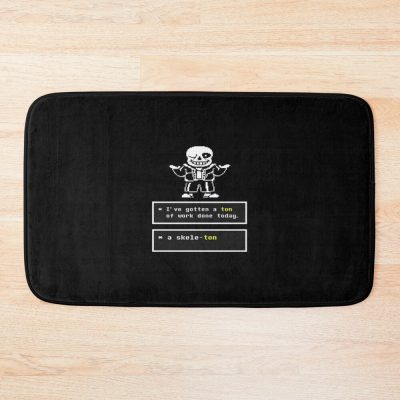 Undertale - Sans Skeleton - Undertale Bath Mat Official Undertale Merch