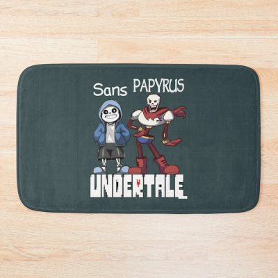 Sans And Papyrus Bath Mat Official Undertale Merch