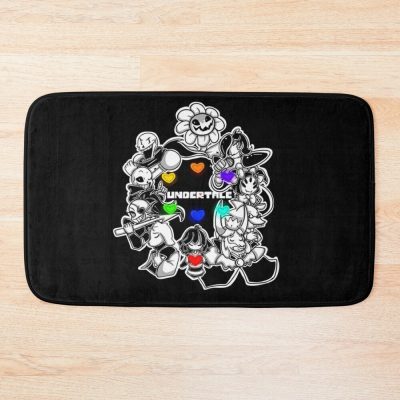 Undertale Crew Anime Cartoon Manga Bath Mat Official Undertale Merch