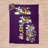 Undertale Adventure Throw Blanket Official Undertale Merch