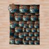 Undertale Papyrus And Sans Throw Blanket Official Undertale Merch