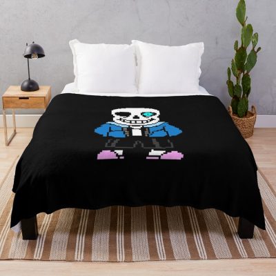 Sans From Undertale Throw Blanket Official Undertale Merch