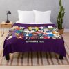 Undertale Adventure Throw Blanket Official Undertale Merch