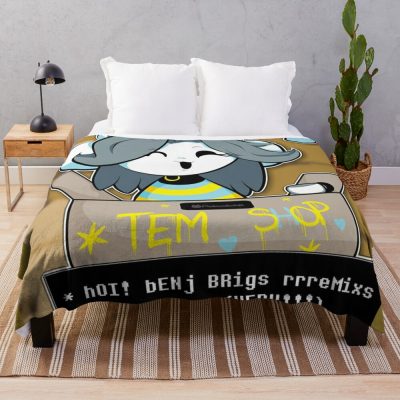 Undertale Temmie Phone Case Throw Blanket Official Undertale Merch