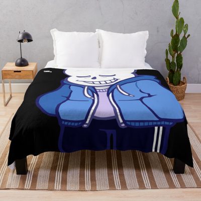 Sans Throw Blanket Official Undertale Merch