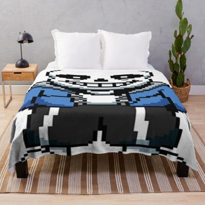 Sans Coloured Shirt Throw Blanket Official Undertale Merch