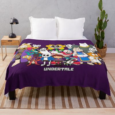 Undertale Adventure Throw Blanket Official Undertale Merch