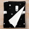 Napstablook Pattern Throw Blanket Official Undertale Merch