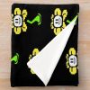 Undertale Flowey Throw Blanket Official Undertale Merch