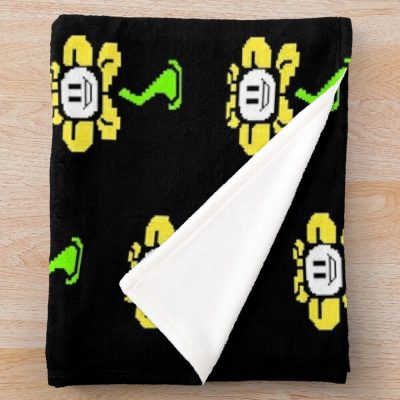 Undertale Flowey Throw Blanket Official Undertale Merch
