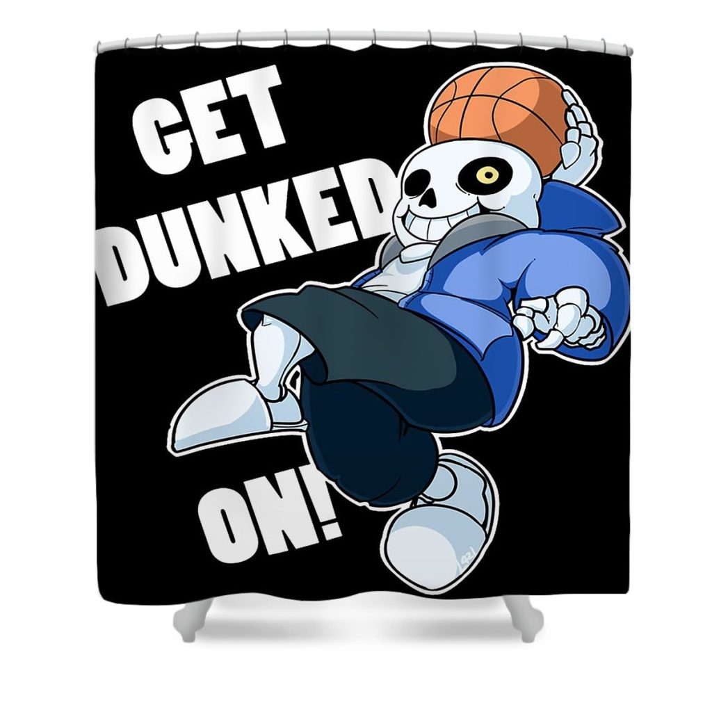 sans undertale get dunked on poster 80s travel karl davies - Undertale Merchandise